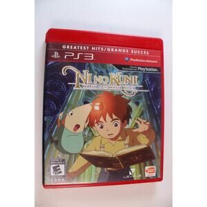 Ni No Kuni: Wrath of the White Witch (Sony PlayStation PS3) Complete w/ Manual